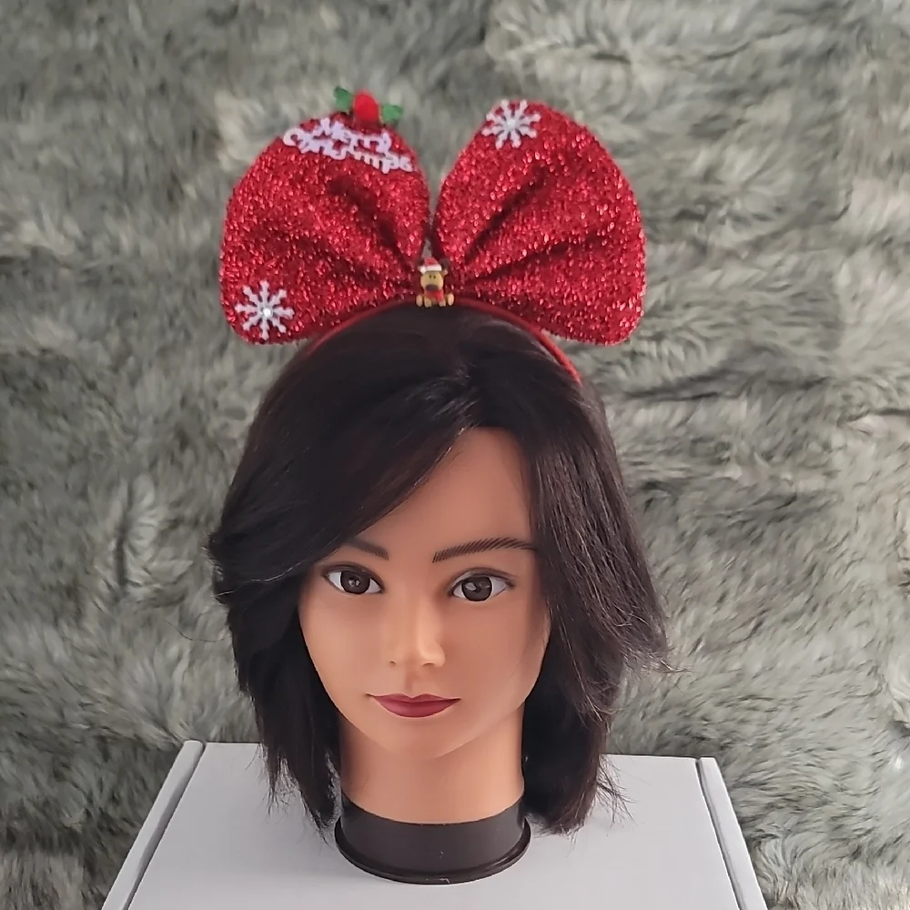 Sparkling Red Holiday Headband